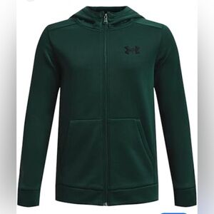 Under Armour Forest Green Zip-Up Jacket